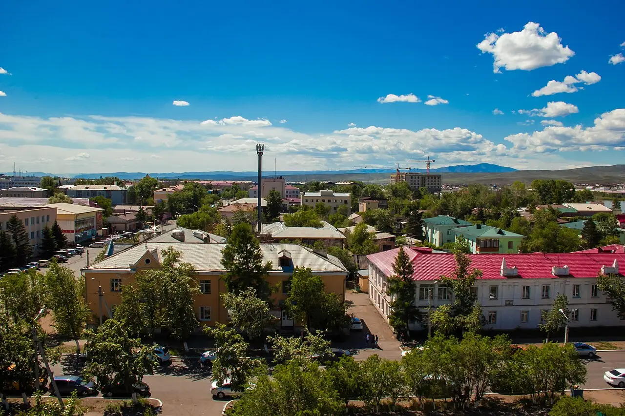 Летняя панорама Кызыла