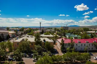 Летняя панорама Кызыла