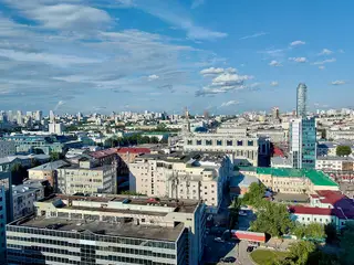 Панорама центра Екатеринбурга